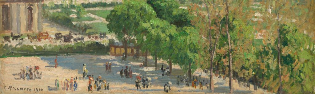 camille pissaro place du carrousel paris